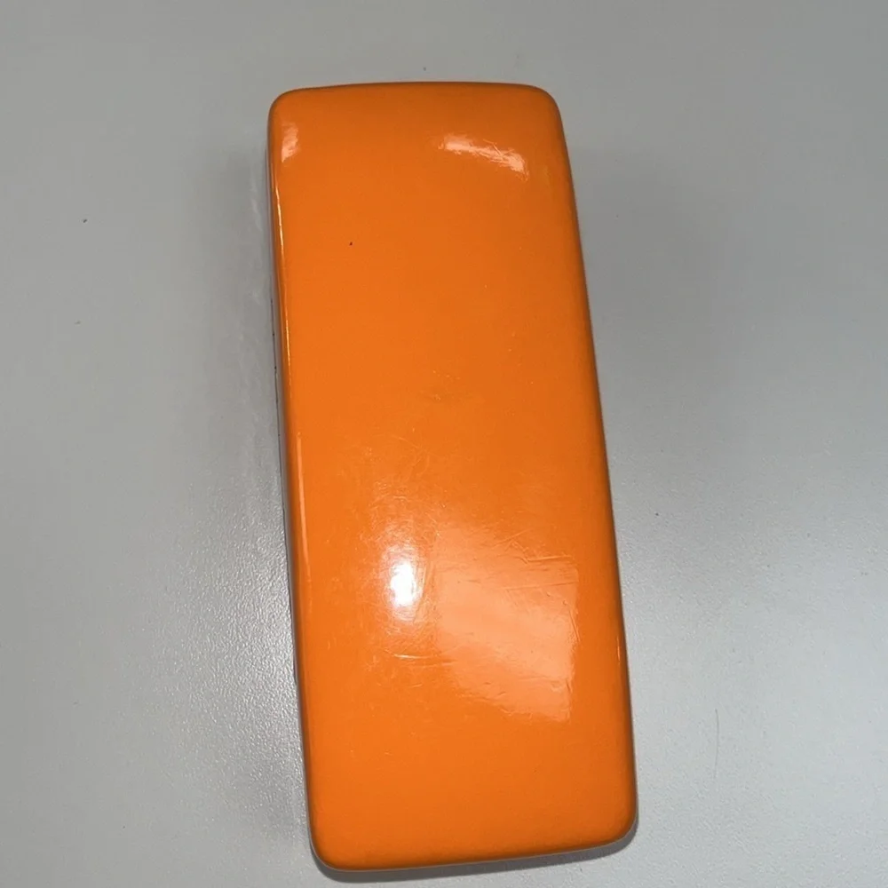 Kate Spade ♠️ Sunglass/ eyeglass hard sided case pink & orange one size
